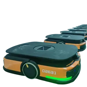 High-performance and Safety 1000kg Rated Load 1265mm Rotation Diameter Latent Mobile Robot for Handing