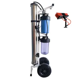 Portable Window Cleaning Wash STAINLESS STEEL 3 STAGES RO/DI SYSTEM