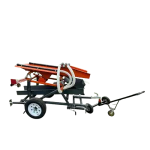 2025 Newest/Popular/- 5 TPH Gold Shaker Wash Plant with Heavy Mineral Concentration for Processing Highly Viscous Ores