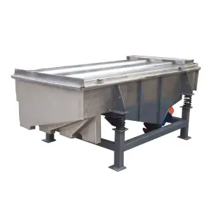 Large Capacity Linear Sand Shaker Sieve Vibrating Screener Machines for