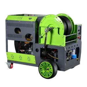 200bar High Pressure Cleaning Machine Fully Automatic Pipeline Dredging Equipment for Dredging Large Underground Pipelines