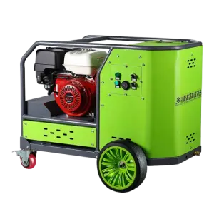 Industrial 250 bar Gasoline High Pressure Washer Cleaning Jetter Sewer Pipe Dredging Machine