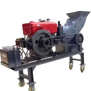 Hammer Crusher 400*300 Smooth Crusher for Gold Mining Hammer Mill Crusher for Limestone