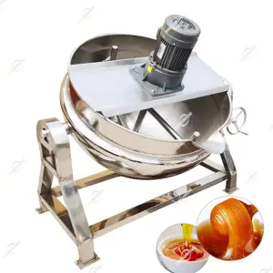 Lollipop Gummy Candy Machine 500 Liter Steam/Electric Jacketed Cooking Kettle