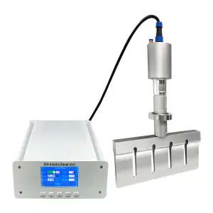 Ultrasonic Food Cutting System with Wave Generator and 305mm Food Grade Blade Cutter