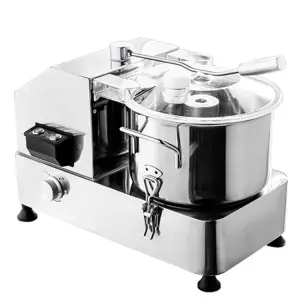 12-Liter Electric Commercial Food Cutting Machine Stainless Steel Fruit & Vegetable Cutter Nut Motor Snack Processing