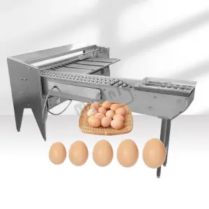 Automatic Egg Scale Classifier Size Sorting Grading Egg Grader Machine