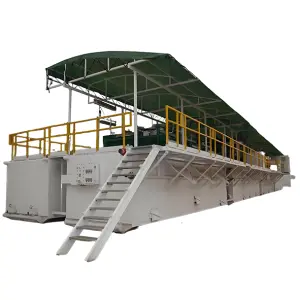 Heavy Duty Agitator Equipped Mixing Tank for Oilfield Drilling Solid Control System for Rig Operations