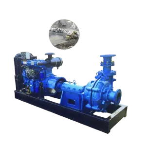 Gravel Driven Sea Sand Dredging Electric/ diesel Engine Suction Pump by Non Clog Pond Dredge Sand Mud Slurry Pump