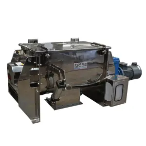 300L LHY-0.3 Industrial Stainless Steel Food Mixer Seasoning Powder Spiral Horizontal Ribbon Mixer