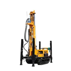 100m 200m 300 Meters Depth Rock Drilling Machine Air DTH Portable Water Well Drilling Rigs Bore Hole Well Drilling Rig