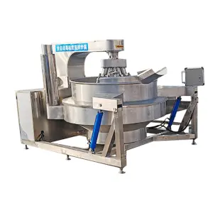 Tilting Electric Heating Gas Planet Stir Wok Feed Food Chili Sauce Nuts Vegetables Jam Sugar Frying Pan Planetary Wok