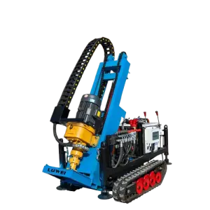 Eco-Friendly Low Noise Borehole Machine with Custom Design & Stable Performance Electric DTH Drilling Rig for Hard Rock