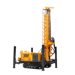 Portable Deep Water Well Rotary Crawler Drilling Rig