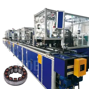 Full Auto BLDC Brushless Motor Stator Manufacturing Production Assembly Line