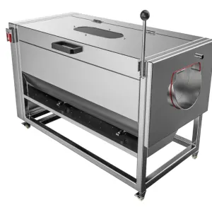 Industrial Washing Machine Taro Cleaning Onion Washing Peeling Machine Portable Brush Cleaning Potato Washing Machine