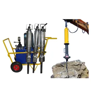 Stone Quarry Rock Splitting Hydraulic Rock Expandernew Type Darda Hydraulic Rock Splitter