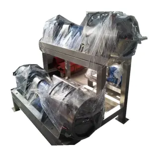 Fruit Pulping Mango Puree Extractor Mango Juice Pulper Making Machine Mango Pelling and Pitting Machine