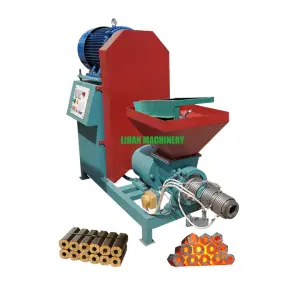 Charcoal Briquette Machine Screw Type Briquettes Machine Biomass Briquette Machine High Productivity
