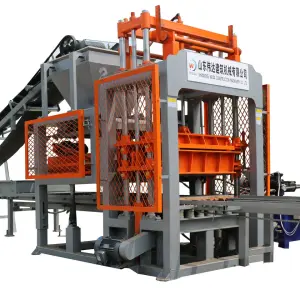 Ciment Bloc Brique Machine QT5-15 Paver Brick Machine Making Automatic Brick Plant Business Ideas with Small Investment