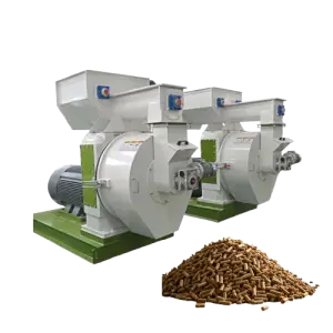 High Productivity Large Capacity 6-12mm Wood Pellets Mill Sawdust Biomass Briquette Press Machine for Manufacturing Plant
