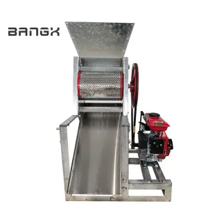 Electric Peeler Machine Stainless Steel Peeler Machine Fresh Coffee Bean Peeling Machine