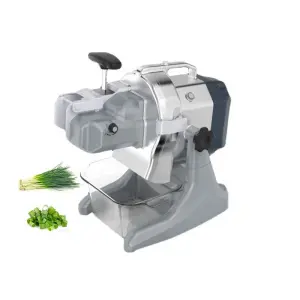 Automatic Multi-function Vegetable Slicer Scallion Chive Leek Chili Pepper Celery Cutter Cutting Machine for Restaurant