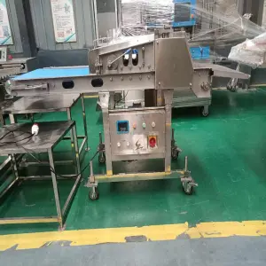 Press Meat Flattener Machine Chicken Breast Fish Steak Flattening Machine for Food plant Hotels Restaurants