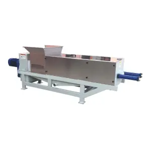 Double Screw Vegetables Fruit Press Juicer Twin Screw Food Waste Press Dewatering Machine
