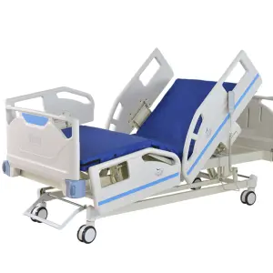 5 Function Electric Patient Hospital Bed Electrical Medical Bed Prices Manual Nursing Home Care Bed with Toilet