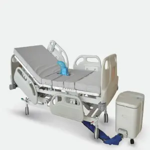 Hospital Equipment Supplies Medical Motor Coupling Electric Motorized Hospital Patient Bed With Toilet