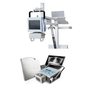 Digital Radiology Equipment Portable Medical X-Ray Machine Mobile 500ma X-ray Machine