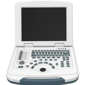 Full Digital Ultrasonic Diagnostic System 12 Inch LCD B/W Ultrasound Machine Convex Probe Electric Compatible Laptop