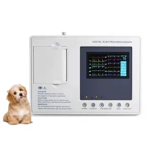 Veterinary Patient Monitor Animal ECG Blood Pressure Multi Parametric Monitor for Animal Hospital