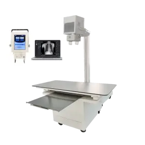 Portable DR Digital X-ray Machine with 10-inch Large Screen Supporting Multiple Languages for Use in Hospitals
