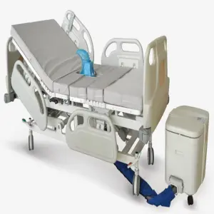 MT Medical 12 Functions Electric Adjustable Elderly Medical Hospital Bed With Toilet Home Care Nursing Bed