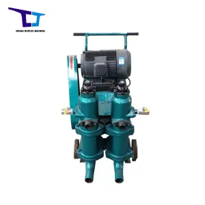 Single and Double Cylinder Piston Grouting Pump Small Mortar Pump Prestressed Grouting High Pressure Cement Grouting Machine