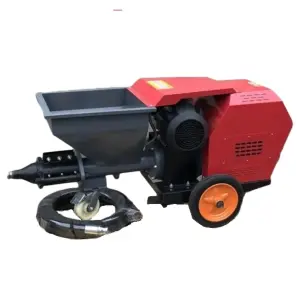 220v Full Power and High Efficiency Electric Cement Mortar Plastering Machine