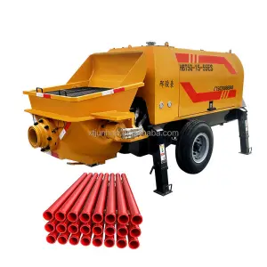 Mini Concrete Pump Series Concrete Pumps Support the Sample Electric Concrete Pump