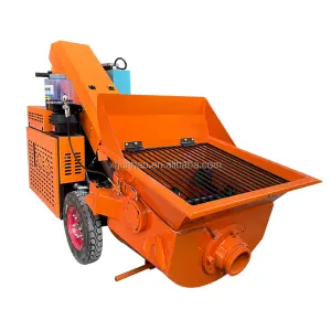 Small Fine Aggregate Concrete Mortar Pump for Secondary Construction Mining Column Pump Vertical Conveying Distance Electric
