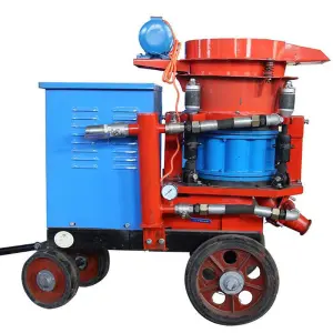 Automatic Construction Portable Dry-mix Shotcrete Machine Concrete Building Wall Shotcrete Machine