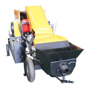 Mobile Diesel Type Cpzm20d Concrete Pumps Machine Concrete Mixer Pump