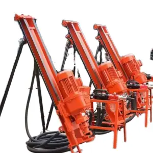 KQD145B Portable Mini DTH Rotary Drilling Rig Core Components Motor for Borehole Medium and Rock Drilling