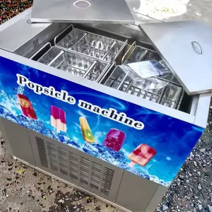 Commercial Small Ice Popsicle Making Machine Condition-Utilizes Water Milk Fruits Raw Materials for Ice Cream