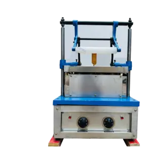 Commercial Ice Cream Cone Machine With 4 Head Ice Cream Cone Maker