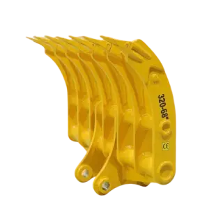Excavator Rake