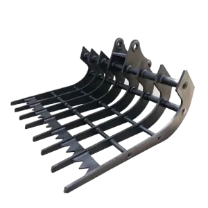 Multifunctional Excavator Root Grass Hay Rake