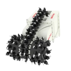 15-25 Ton Excavators Demolition Machine Trench Excavation BRC110 Chain Drum Cutter