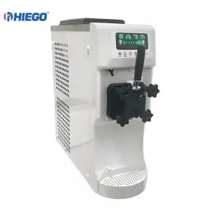 Automatic Single Head Ice Cream Machine Mini Commercial Use Soft Serve Ice Cream Making Machine