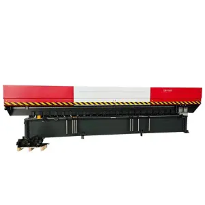 High Precision CNC V Grooving Slotting Machine Model for Aluminum Steel Plate Duct Making